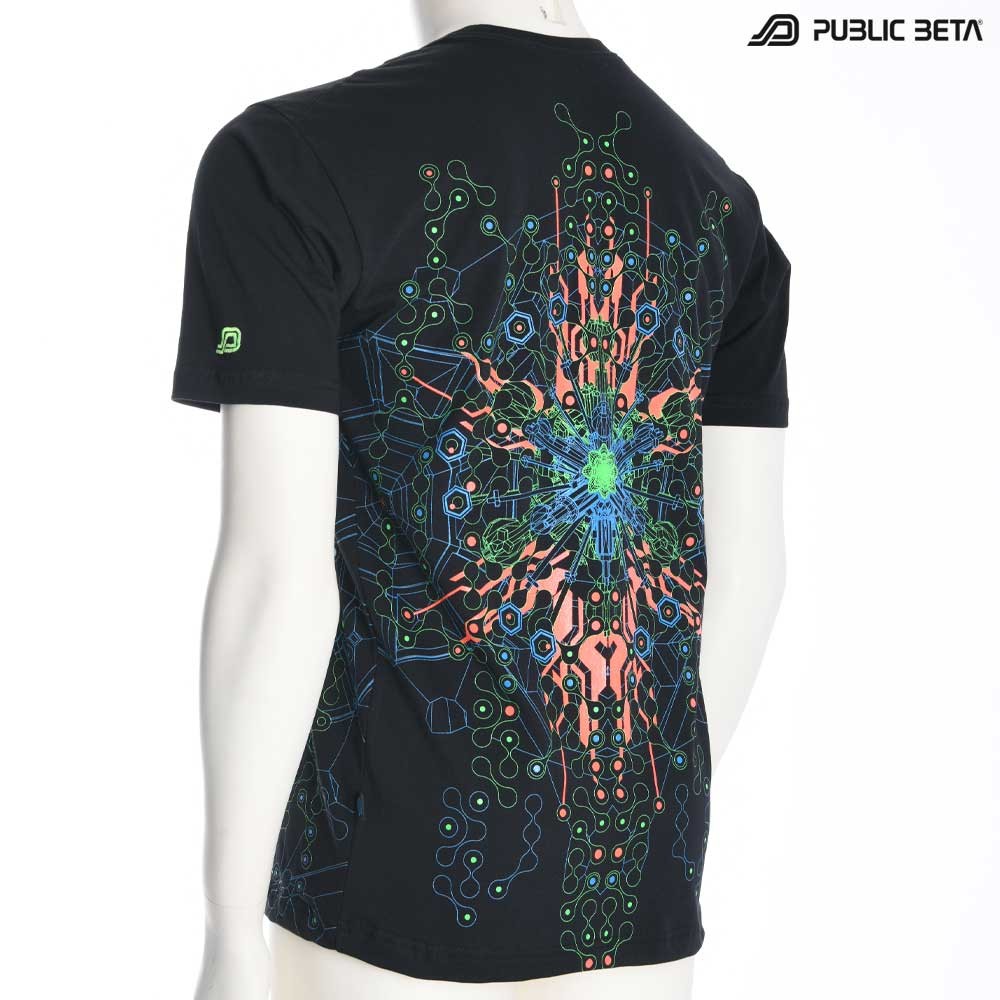 Spirit Circuit UV D120 T-Shirt / Blacklight Psyfashion