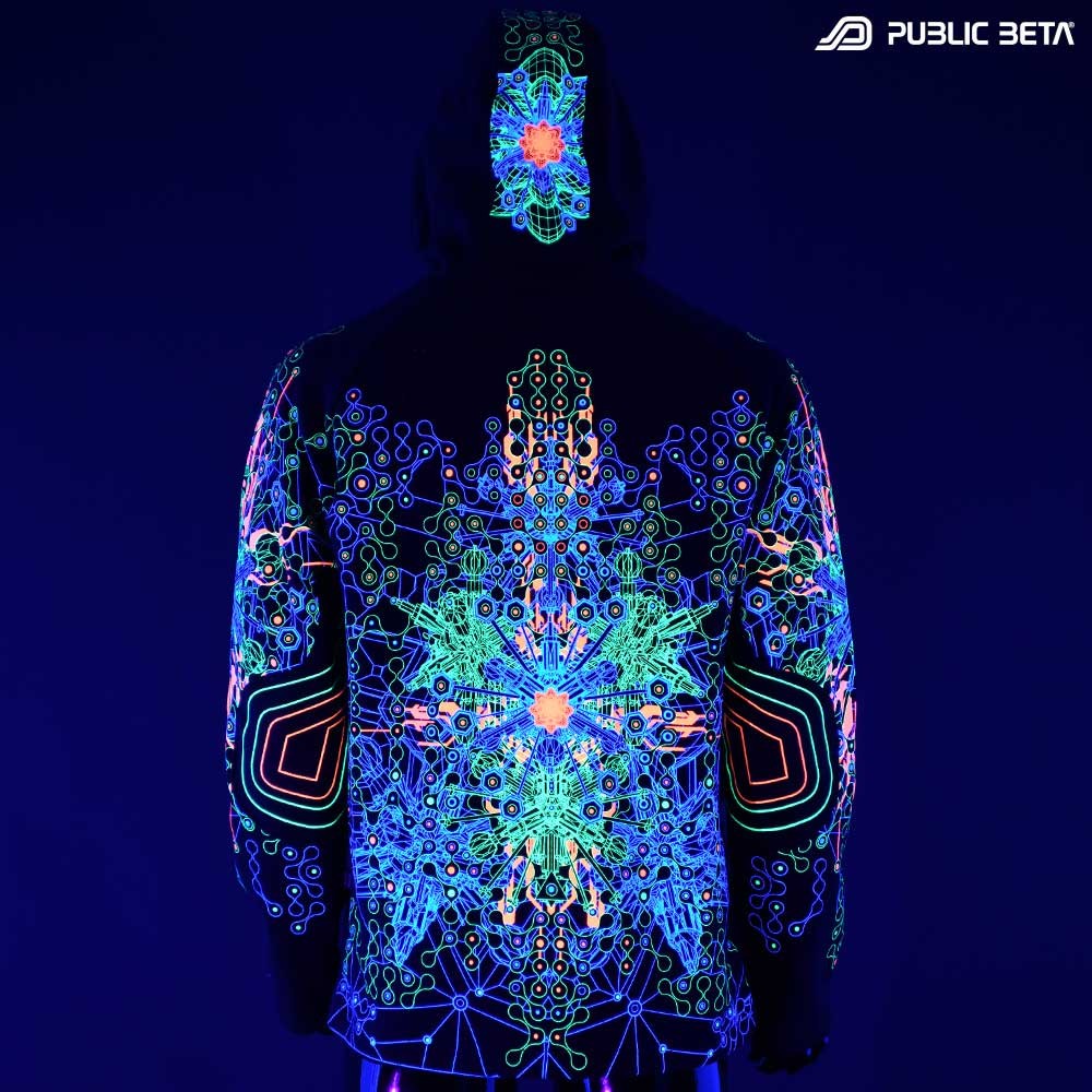 Glow in Blacklight Psywear