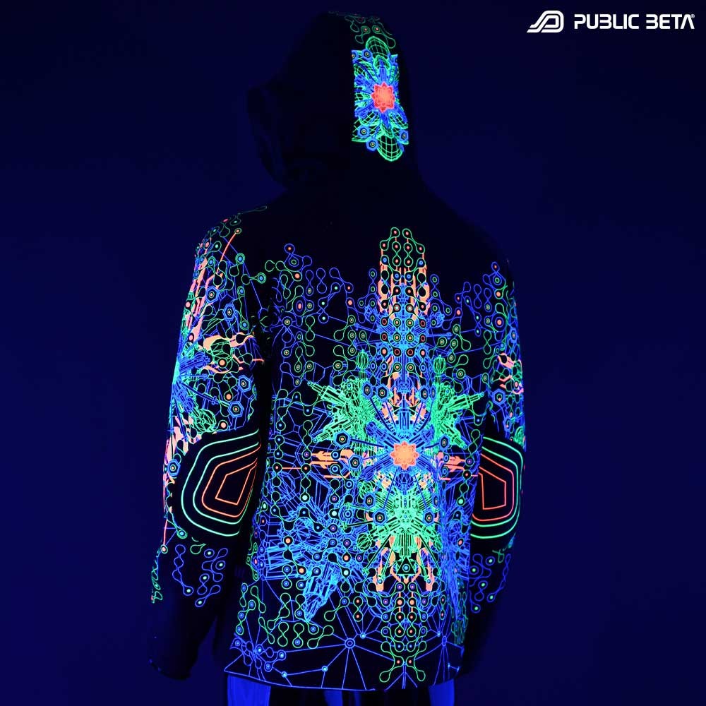 Glow in Blacklight Psywear
