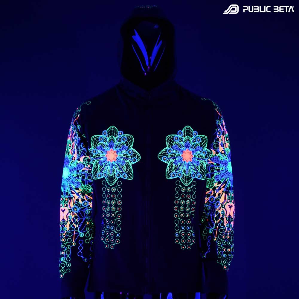 Glow in Blacklight Psywear