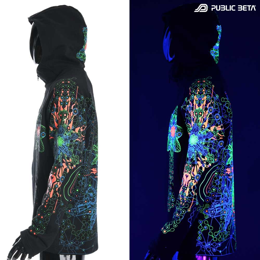 Glow in Blacklight Psywear