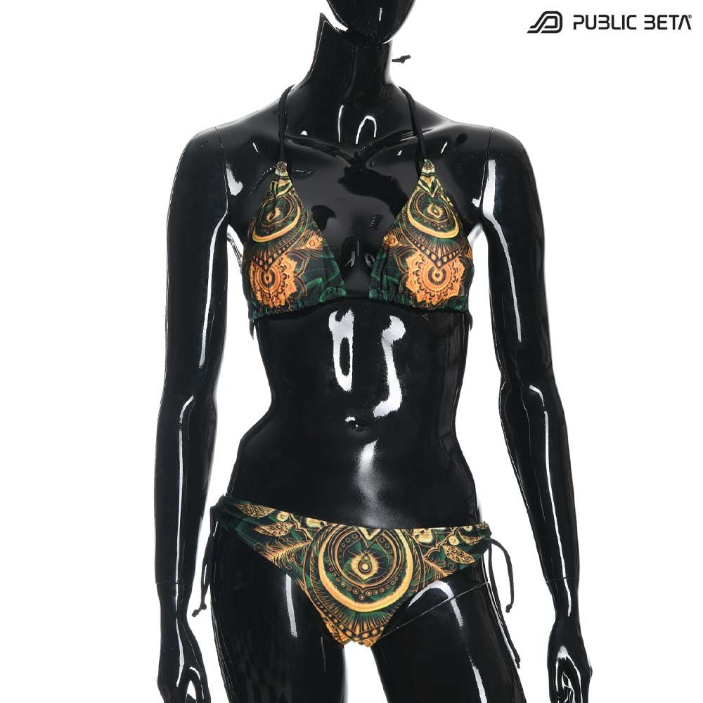 Glow in Blacklight Bikini. Public Beta Wear