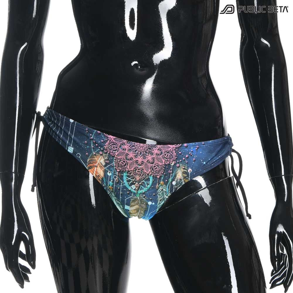 Psychedelic Art Printed Bikini. PublicBeta Wear