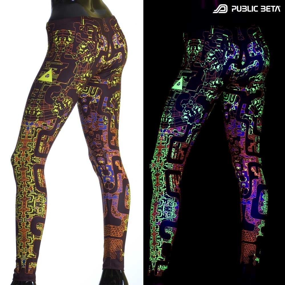 UV Active Psy Leggings