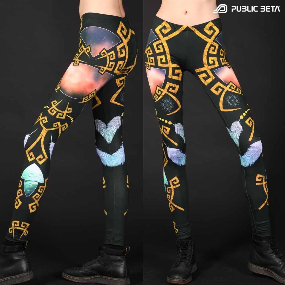Mystic , Magic patterns printed psywear