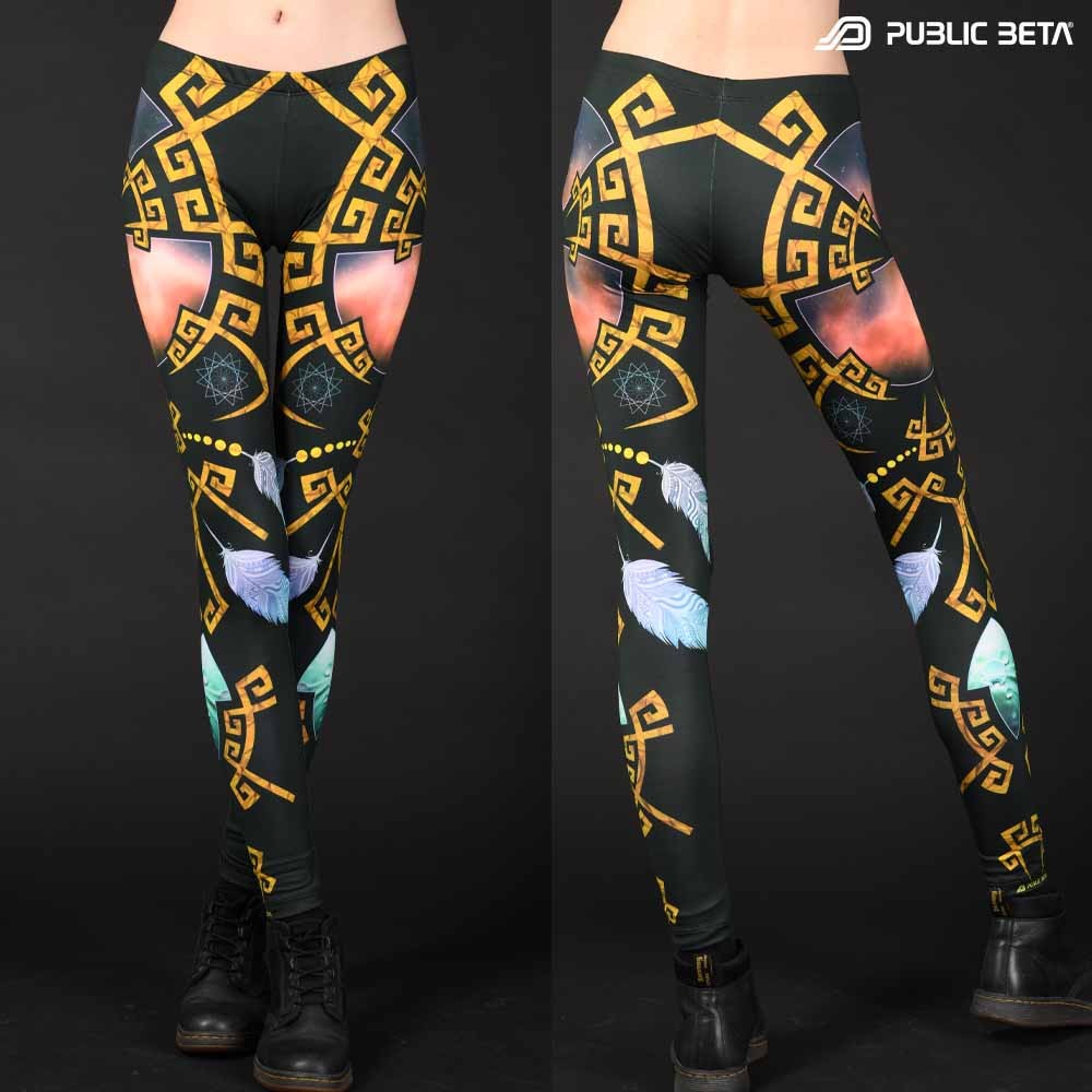 Mystic , Magic patterns printed psywear
