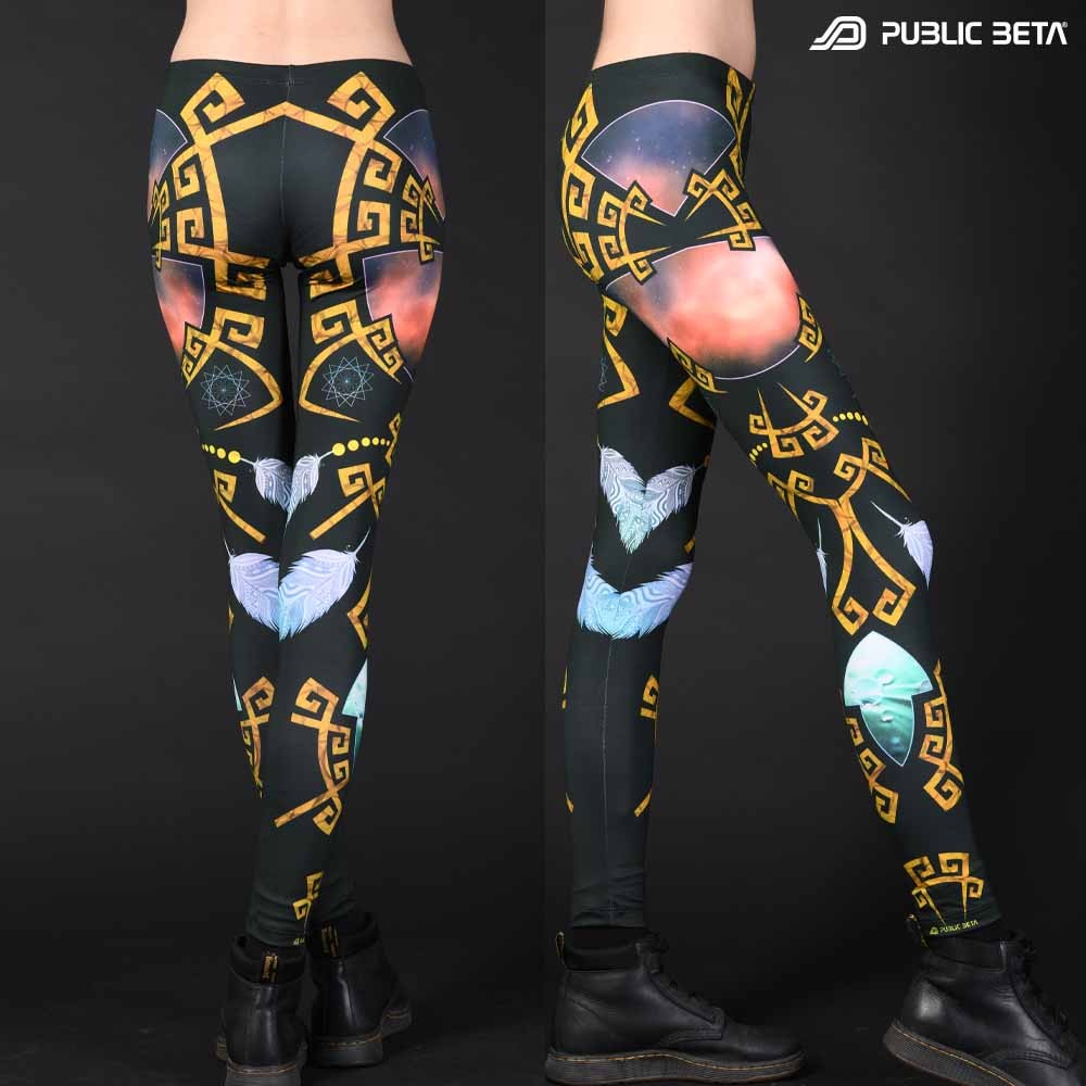 Mystic , Magic patterns printed psywear