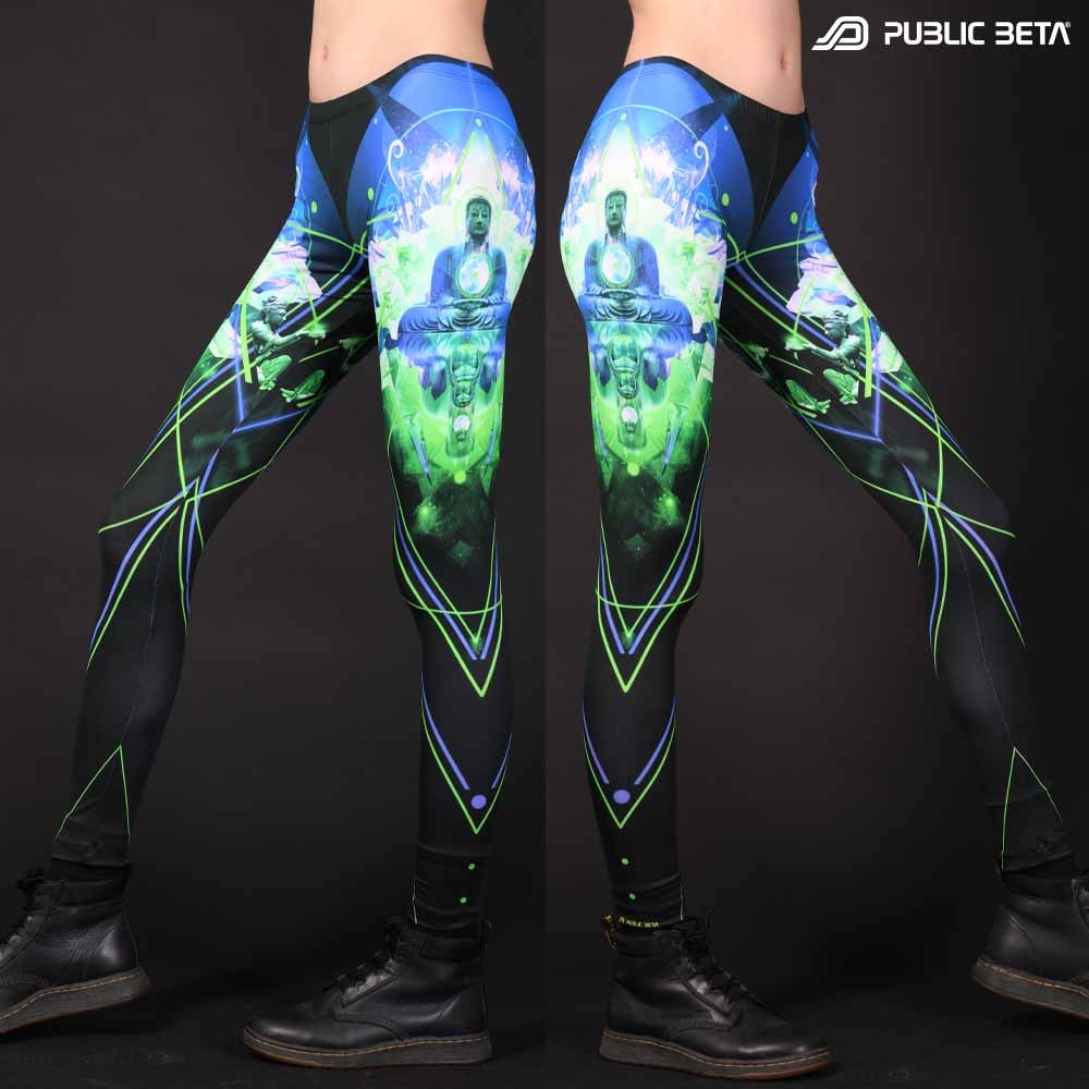 Glow in Blacklight Leggings.
