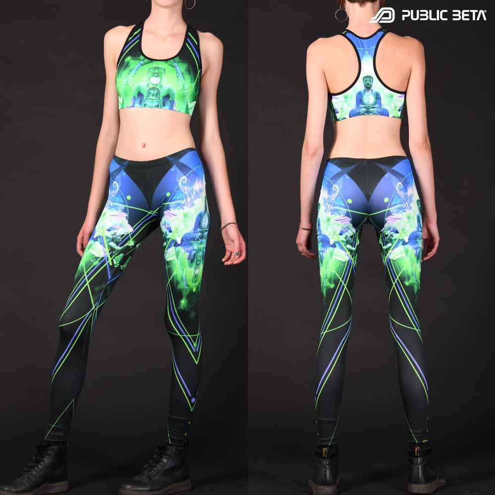 Psychedelc Clothing for Psychedelic Yogis, UV Active prints