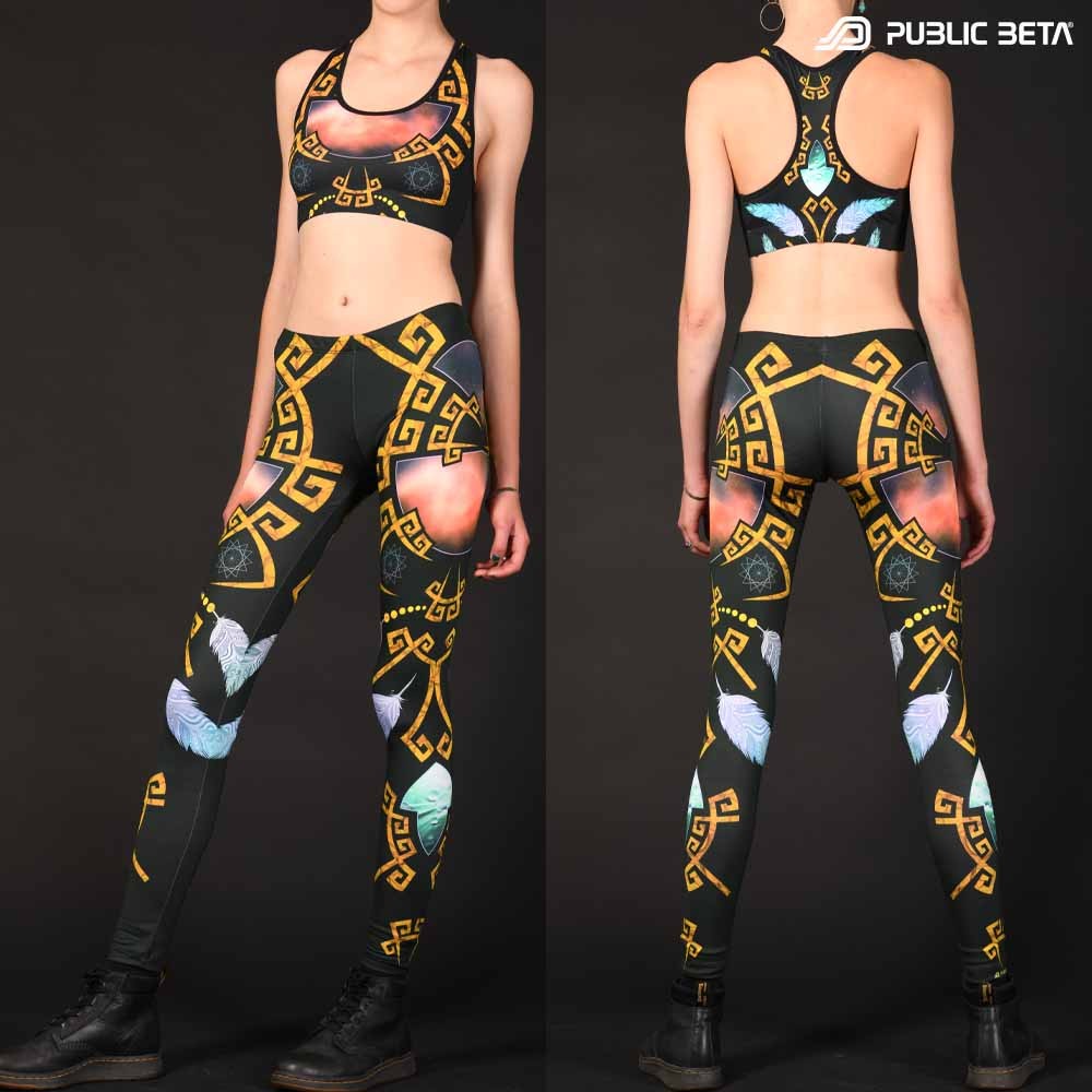 Psychedelc Clothing for Psychedelic Yogis, UV Active prints