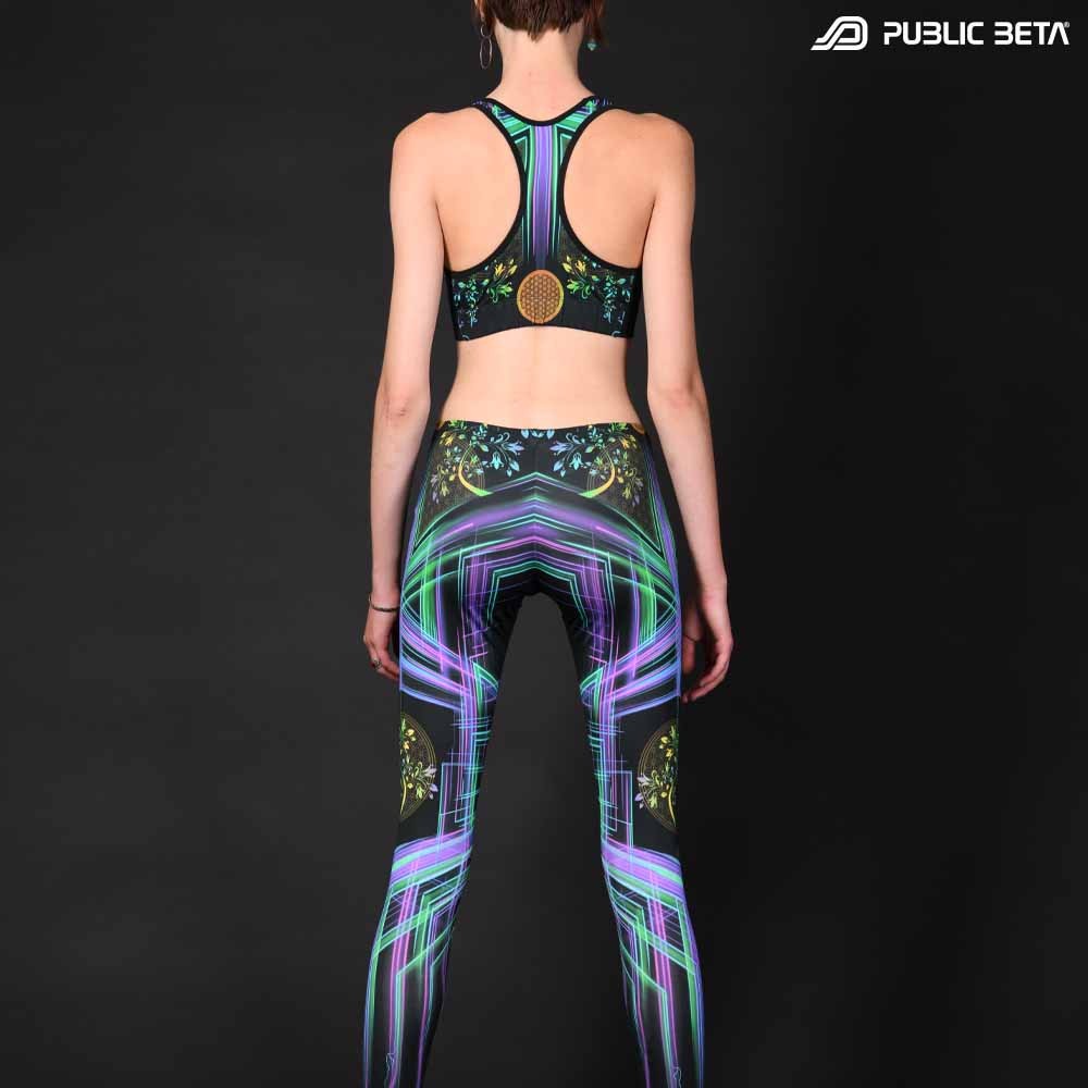 Psychedelc Clothing for Psychedelic Yogis, UV Active prints