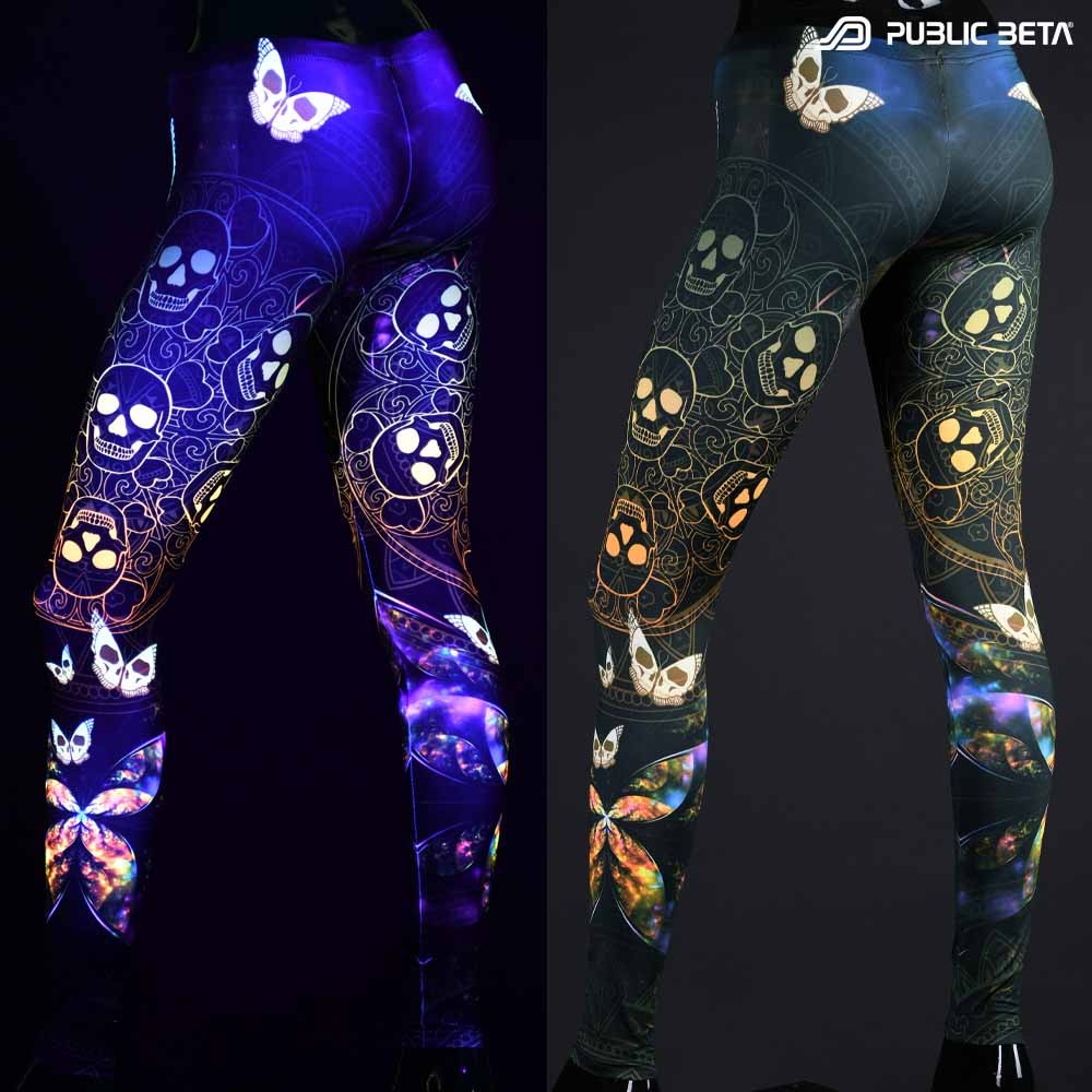 Glow in Blacklight Leggings