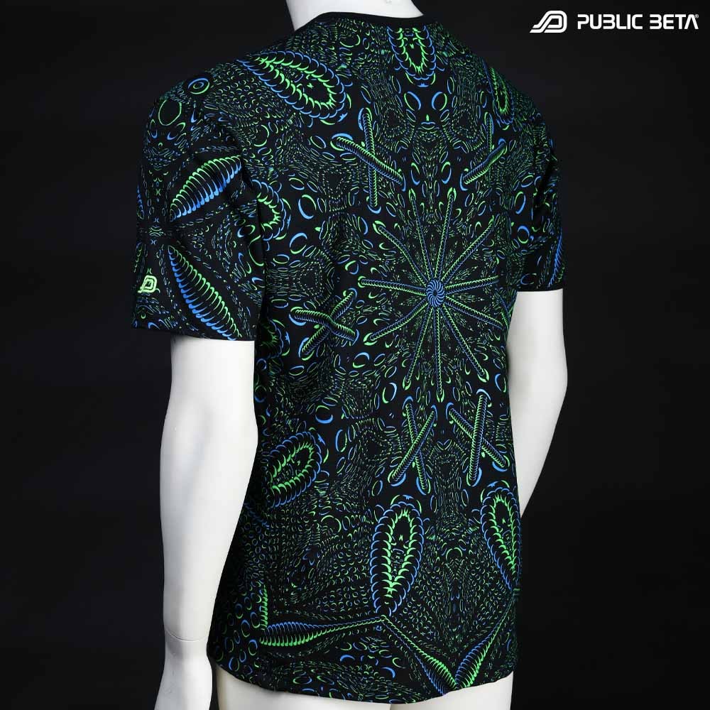 Blacklight Active Psy T-Shirt / Psycrifise UV D125