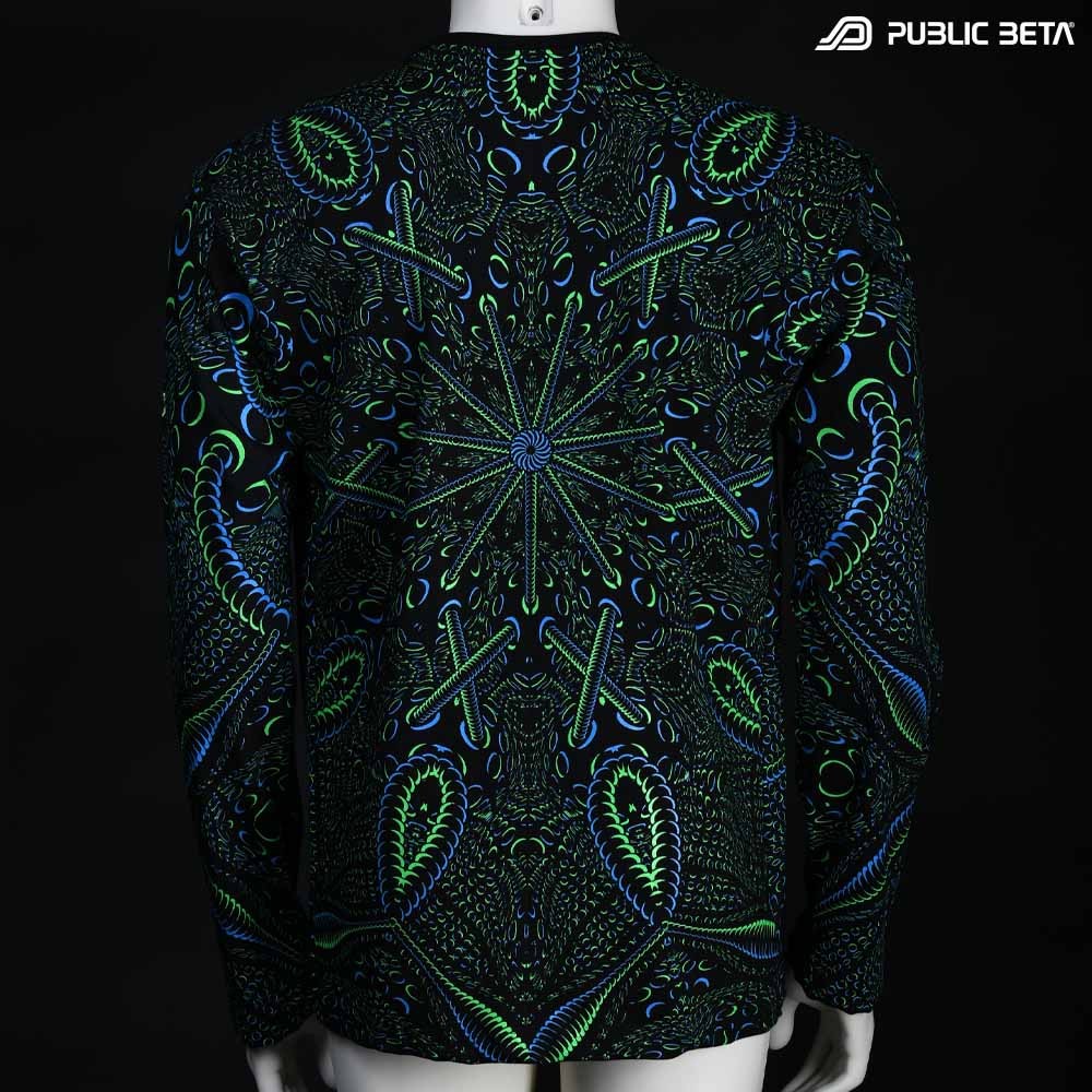 Psycrifise UV D125 / Blacklight Active Longsleeve Shirt
