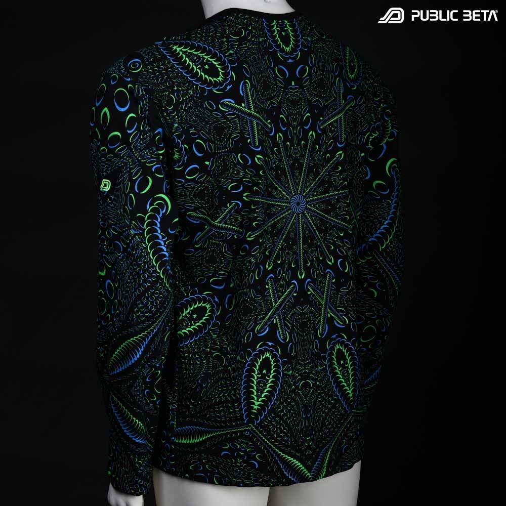 Psycrifise UV D125 / Blacklight Active Longsleeve Shirt
