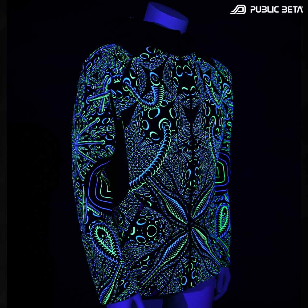 Psy Art Blacklight print