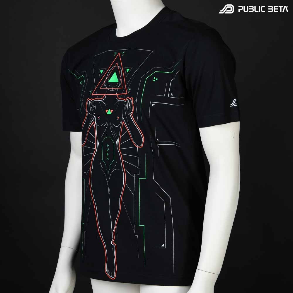 Oracle by Public Beta Wear Blacklight Psytrance T-Shirt