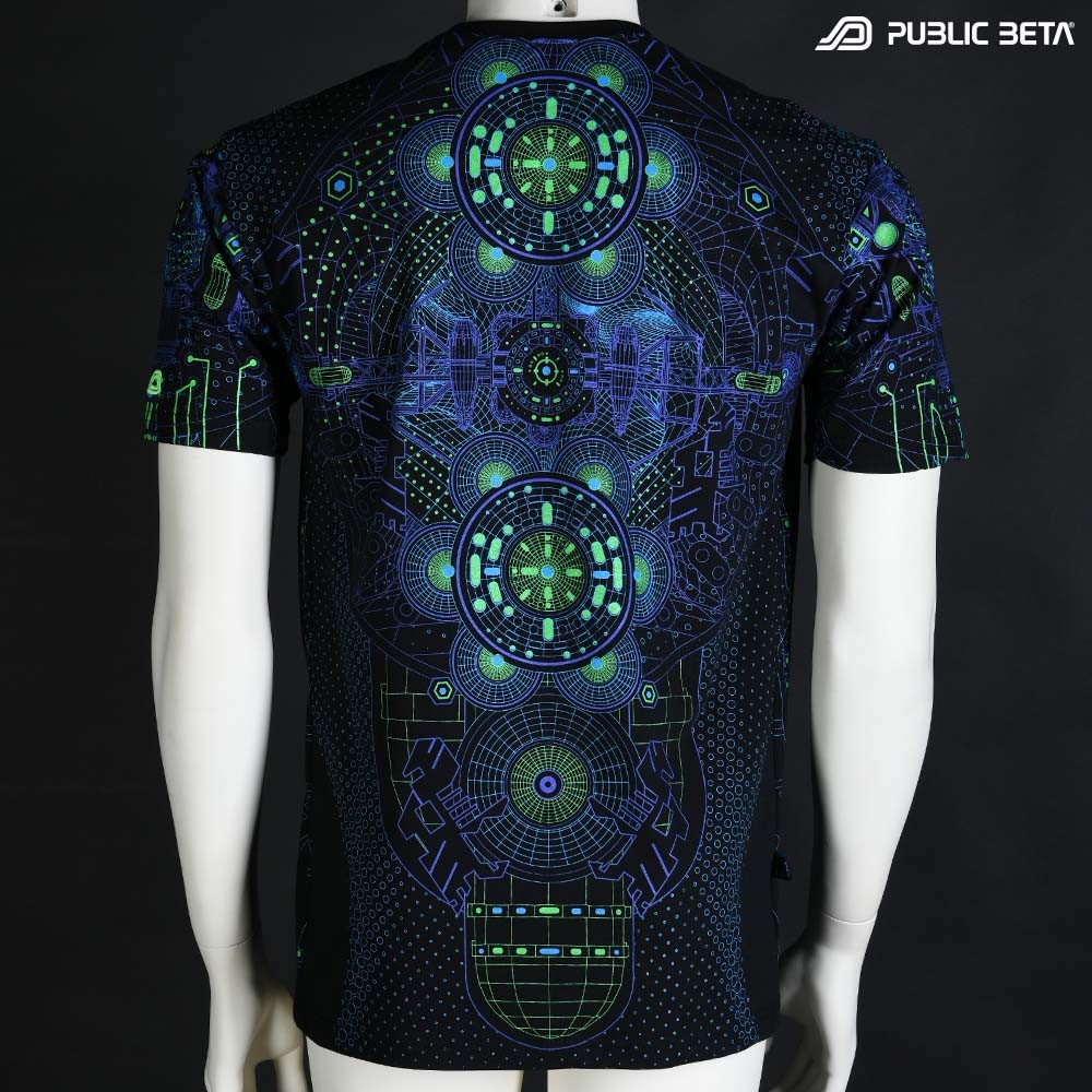 Blacklight Psywear T-Shirt by Public Beta Wear