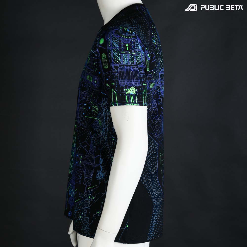 Blacklight Psywear T-Shirt by Public Beta Wear
