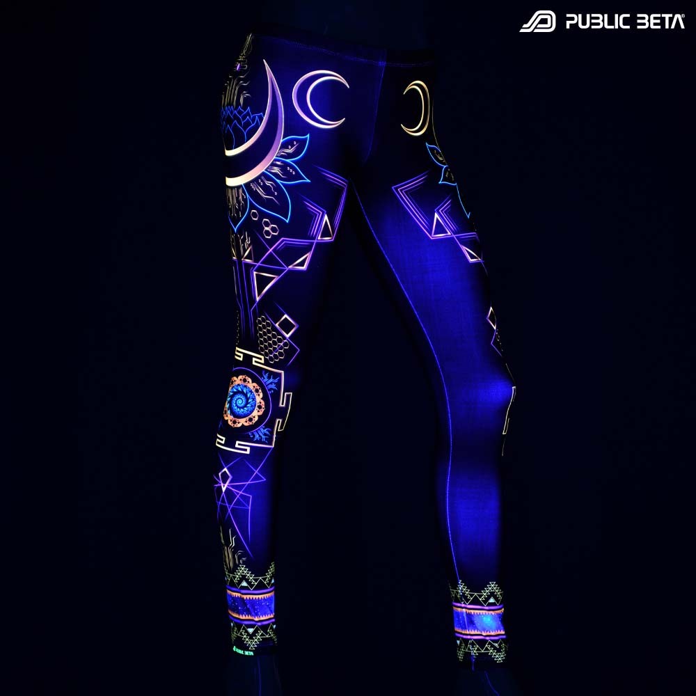 Digital Shiva Blacklight Psywear by Public Beta