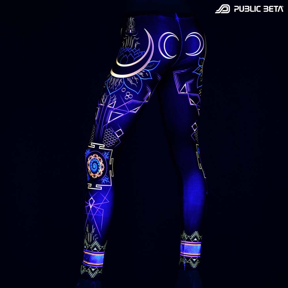 Digital Shiva Blacklight Psywear by Public Beta