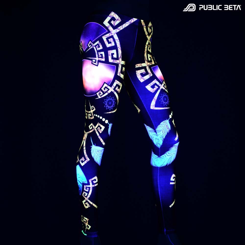 Astral Psytrance Leggings by Public Beta Wear