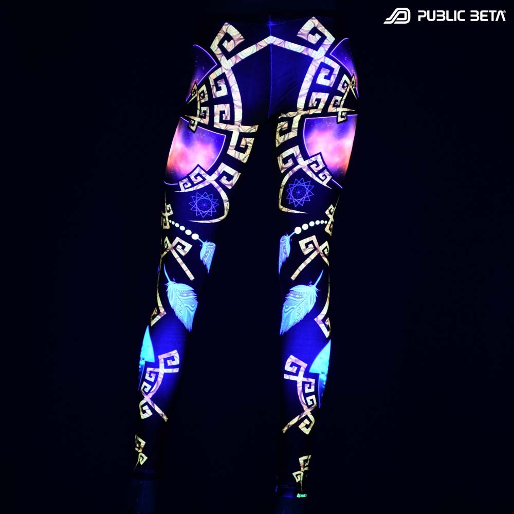 Astral Psytrance Leggings by Public Beta Wear