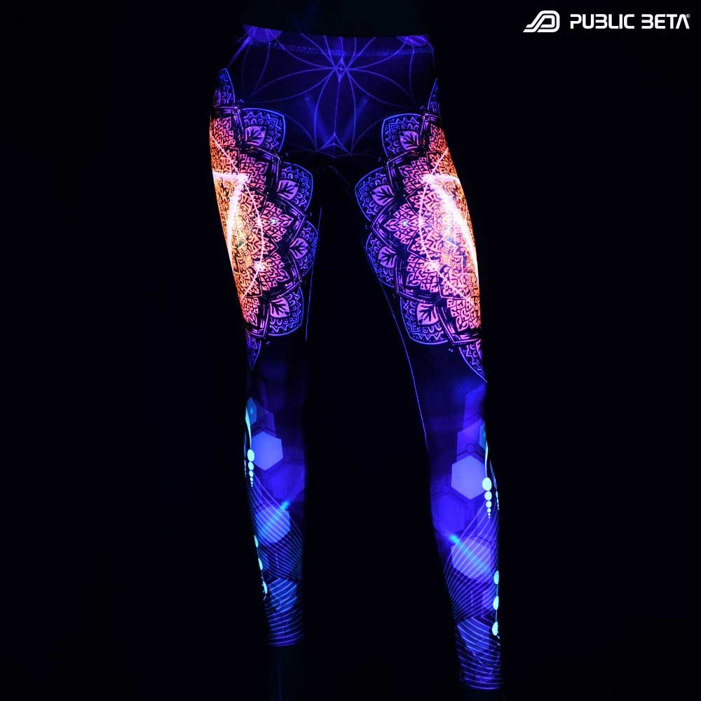 Organic and geometric patterns printed psywear