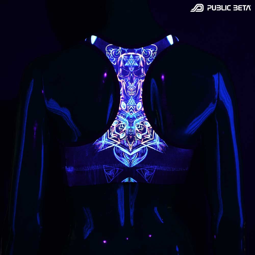 Psychedelc Clothing for Psychedelic Yogis, UV Active prints