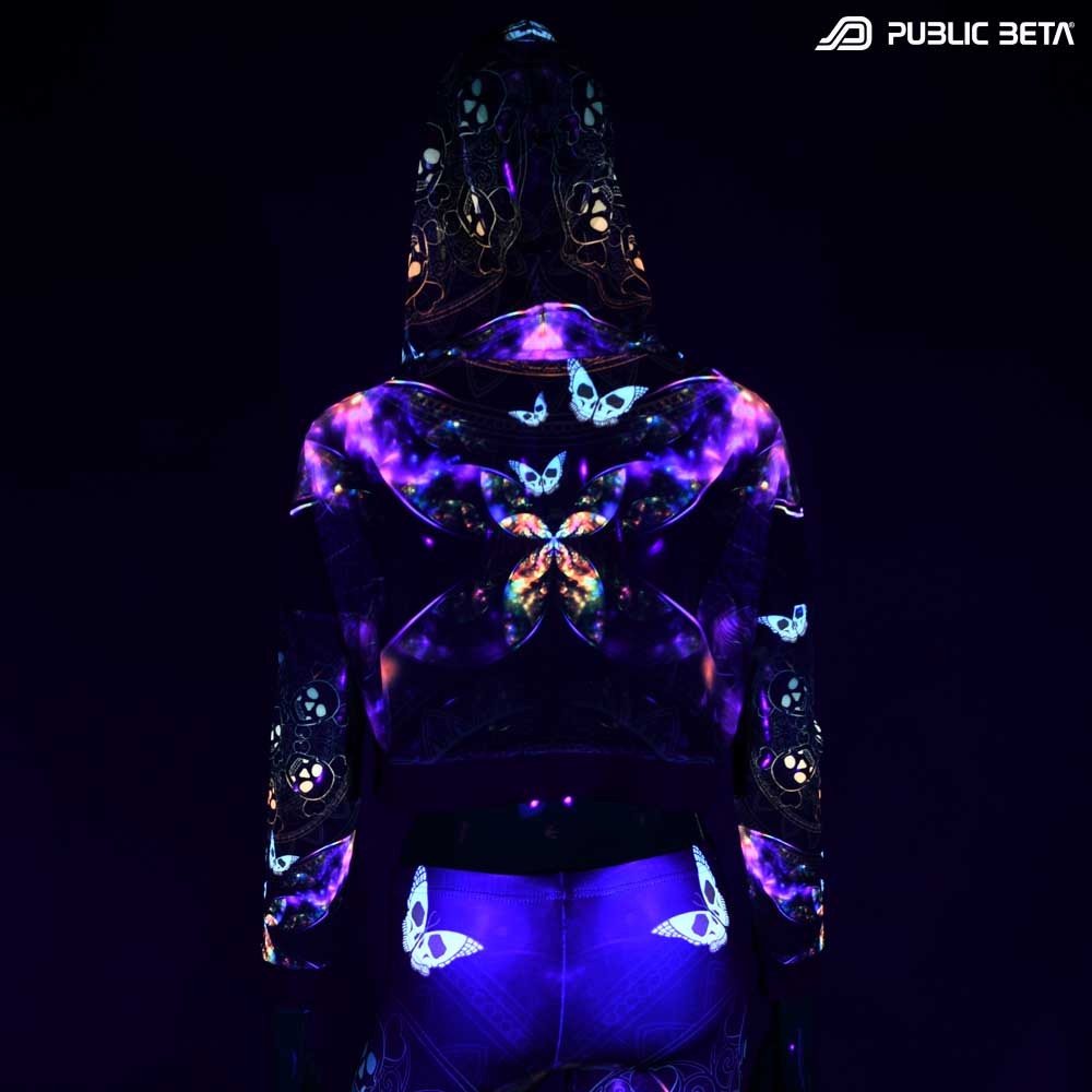 Pirate Curse D153/UV Active Hooded Mesh Top