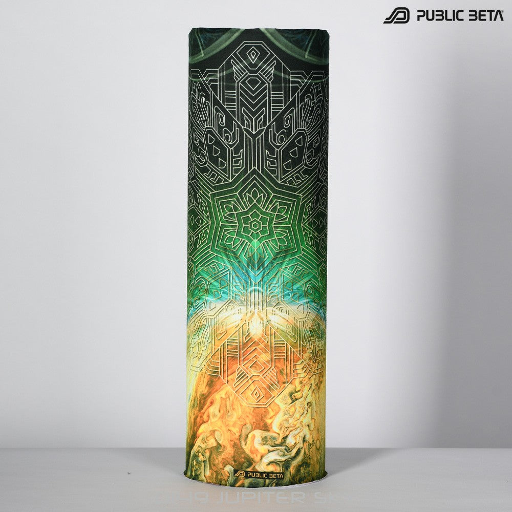 Jupiter Sky Blacklight Psytrance Bandana by Public Beta Wear
