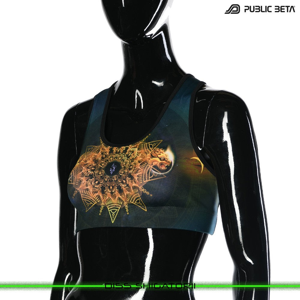 Shigatorii Psychedelc Clothing for Psychedelic Yogis, UV Active prints by Public Beta Wear