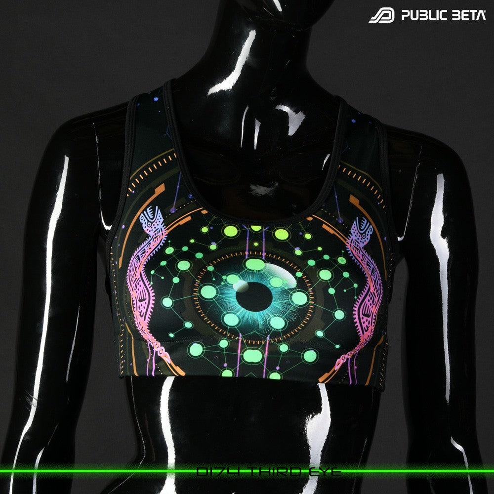 Third Eye D174 UV Active Top / Psychedelic Active Wear