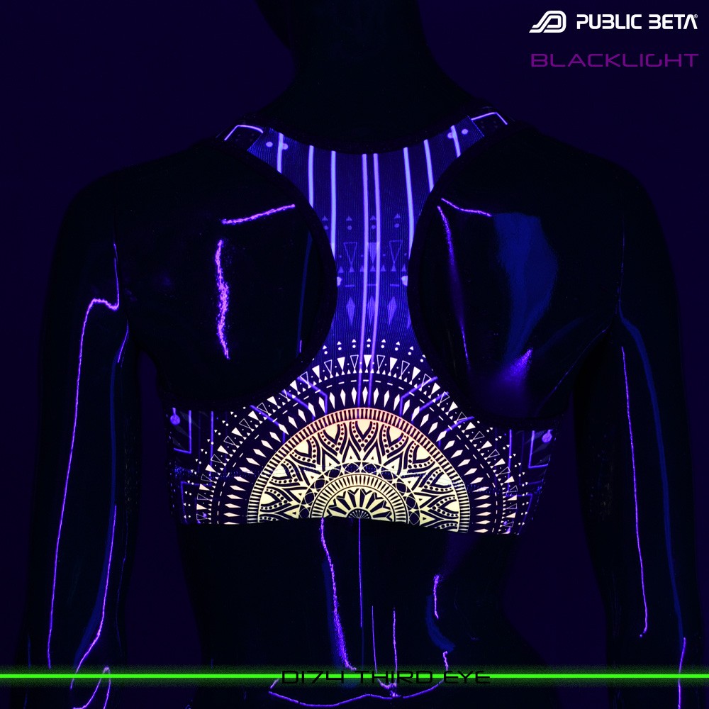 Third Eye D174 UV Active Top / Psychedelic Active Wear
