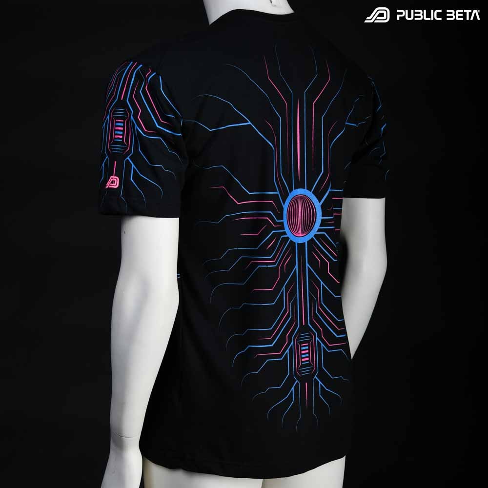 Psychedelic Art Printed T-Shirt / Kali UV D150