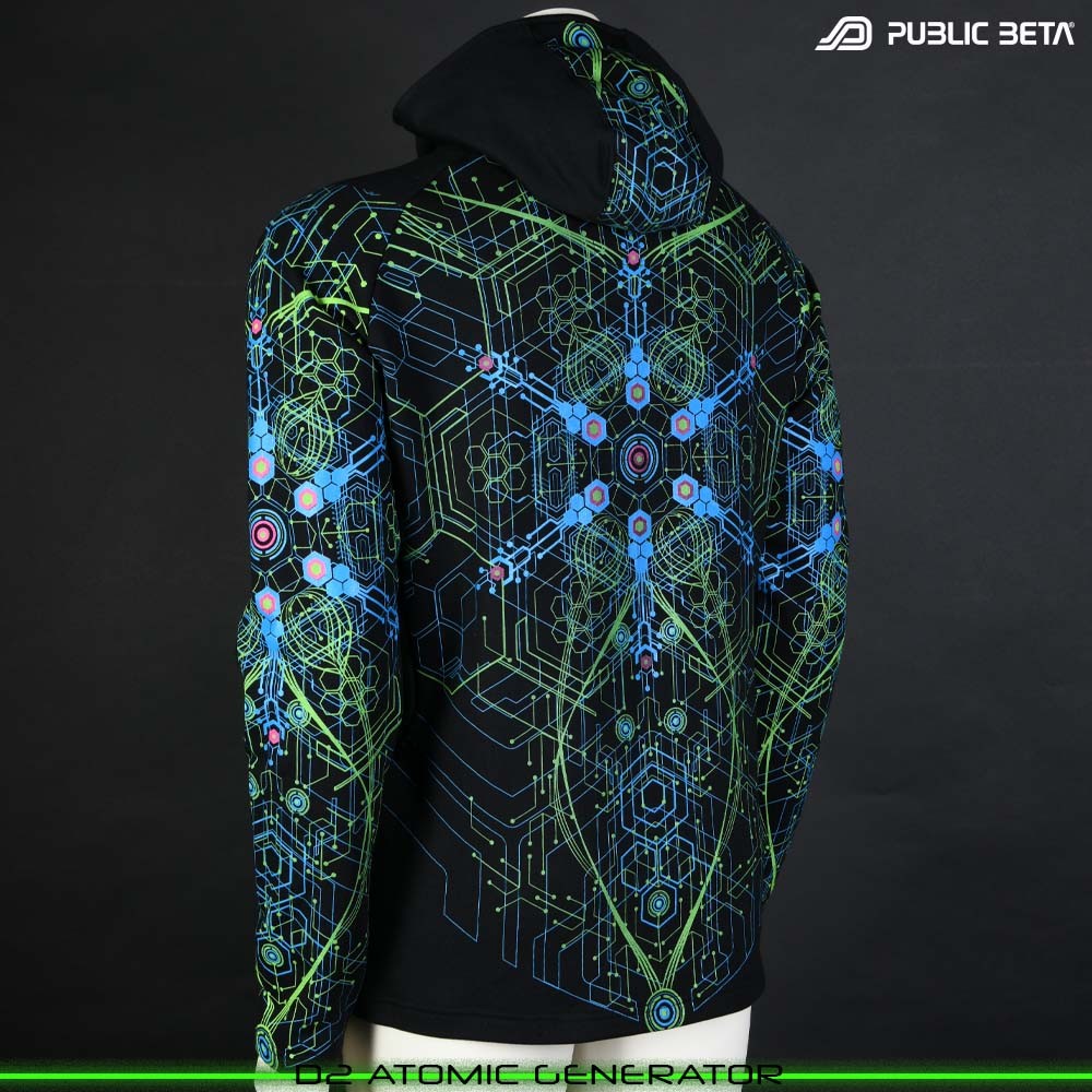 Atomic Generator Psytrance Psywear by Public Beta