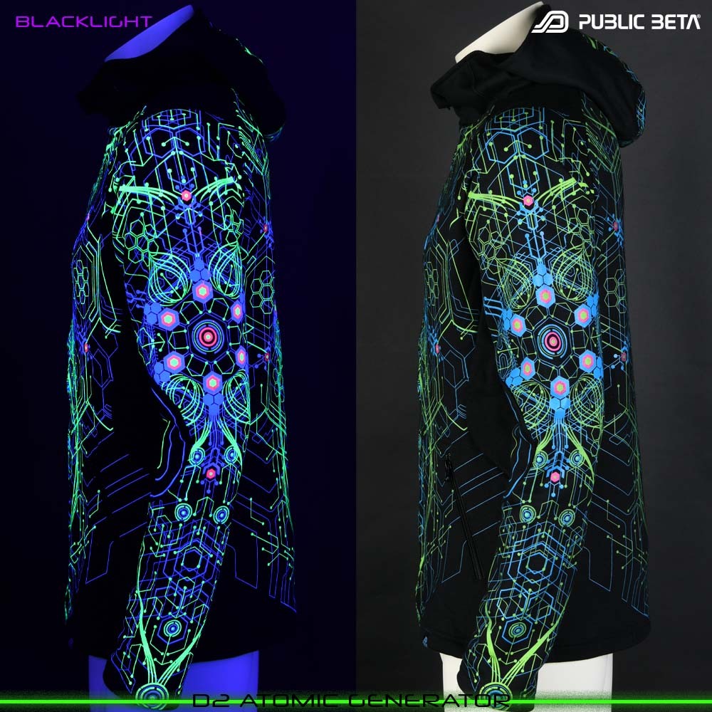 Atomic Generator Psytrance Psywear by Public Beta