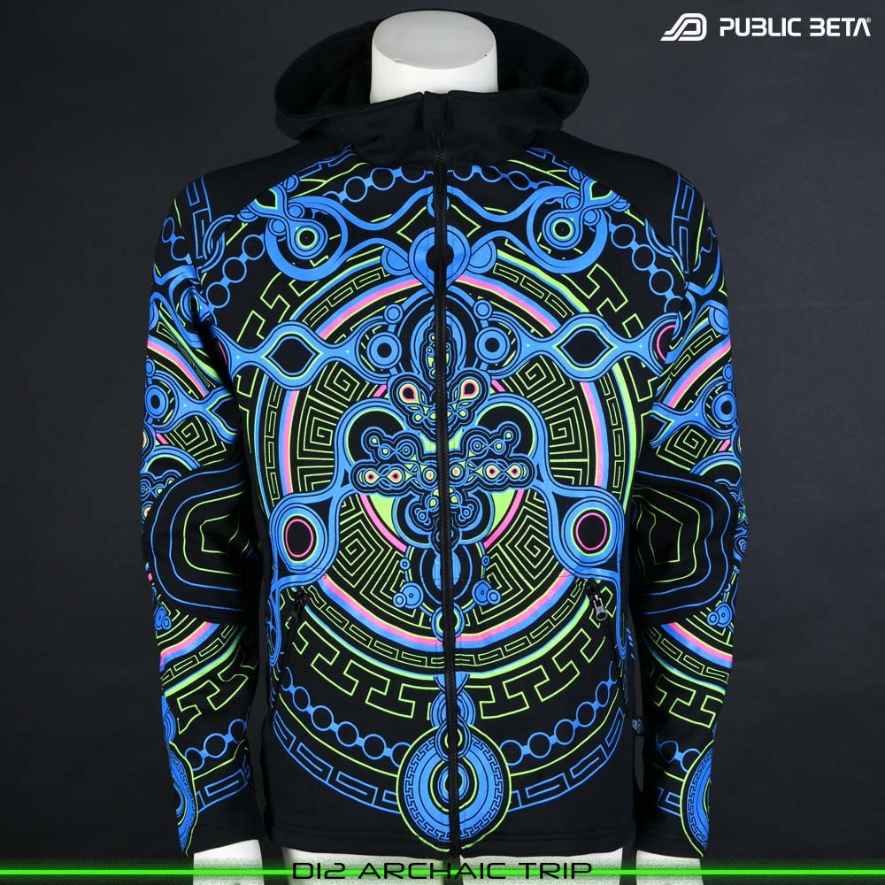 Atomic Generator Psytrance Psywear by Public Beta