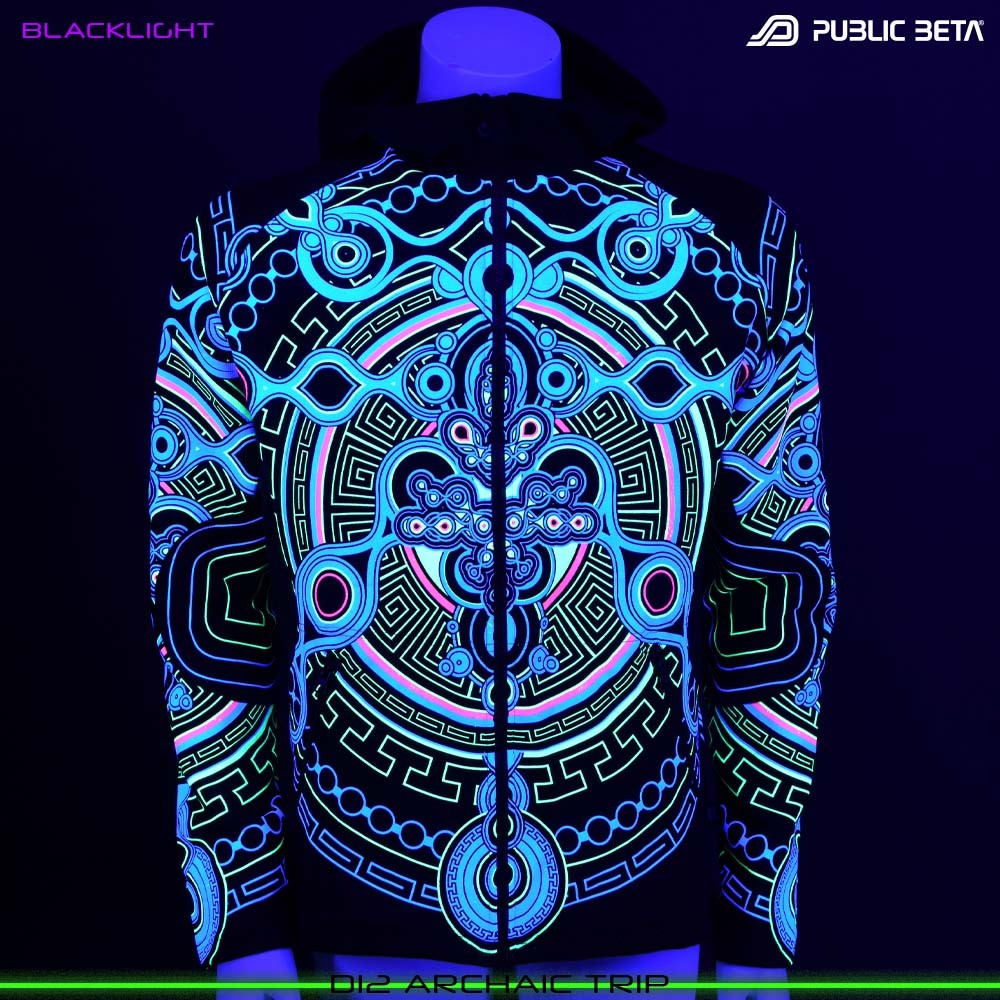 Archaic Trip Psytrance Psywear by Public Beta