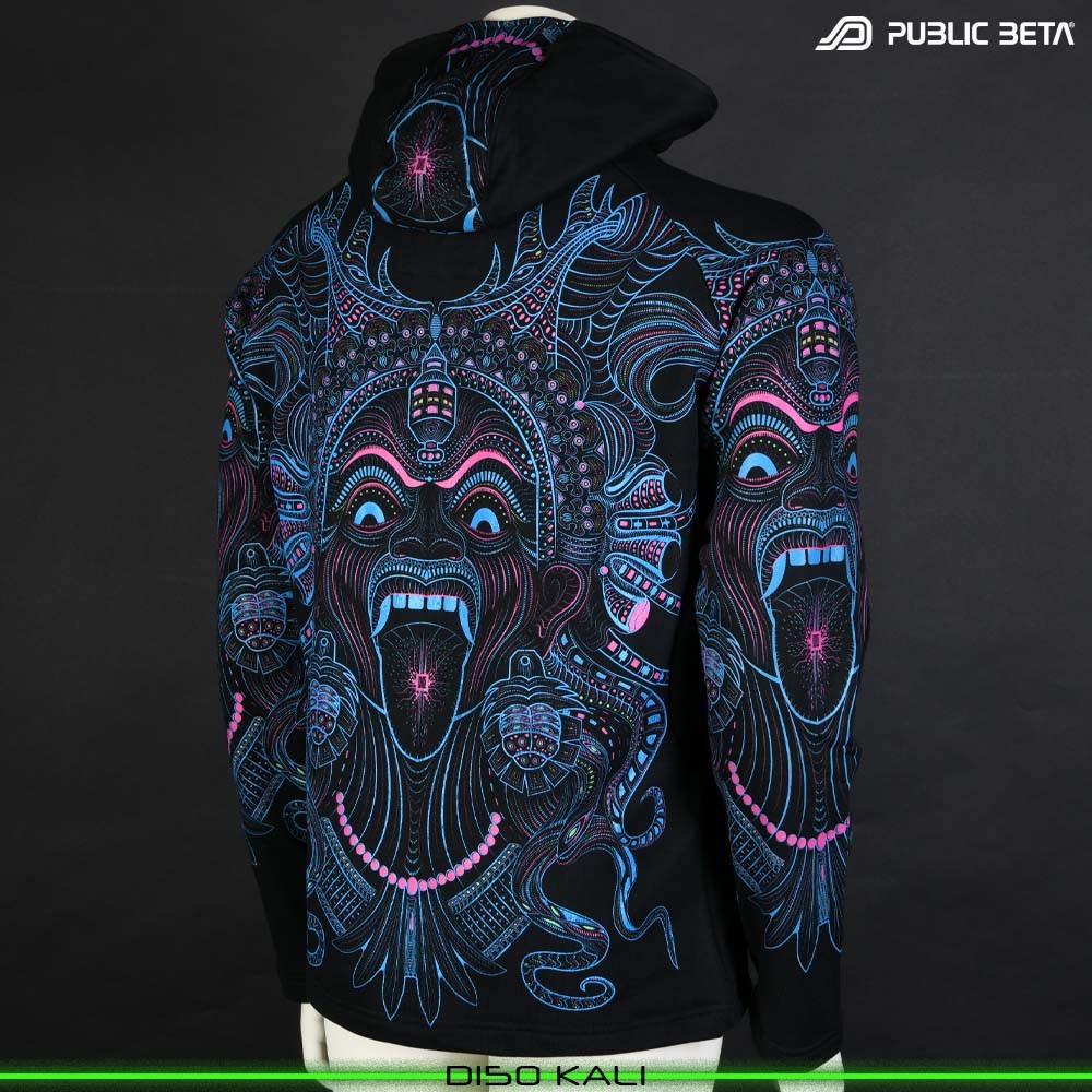 KALI Blacklight Art by Public Beta Wear