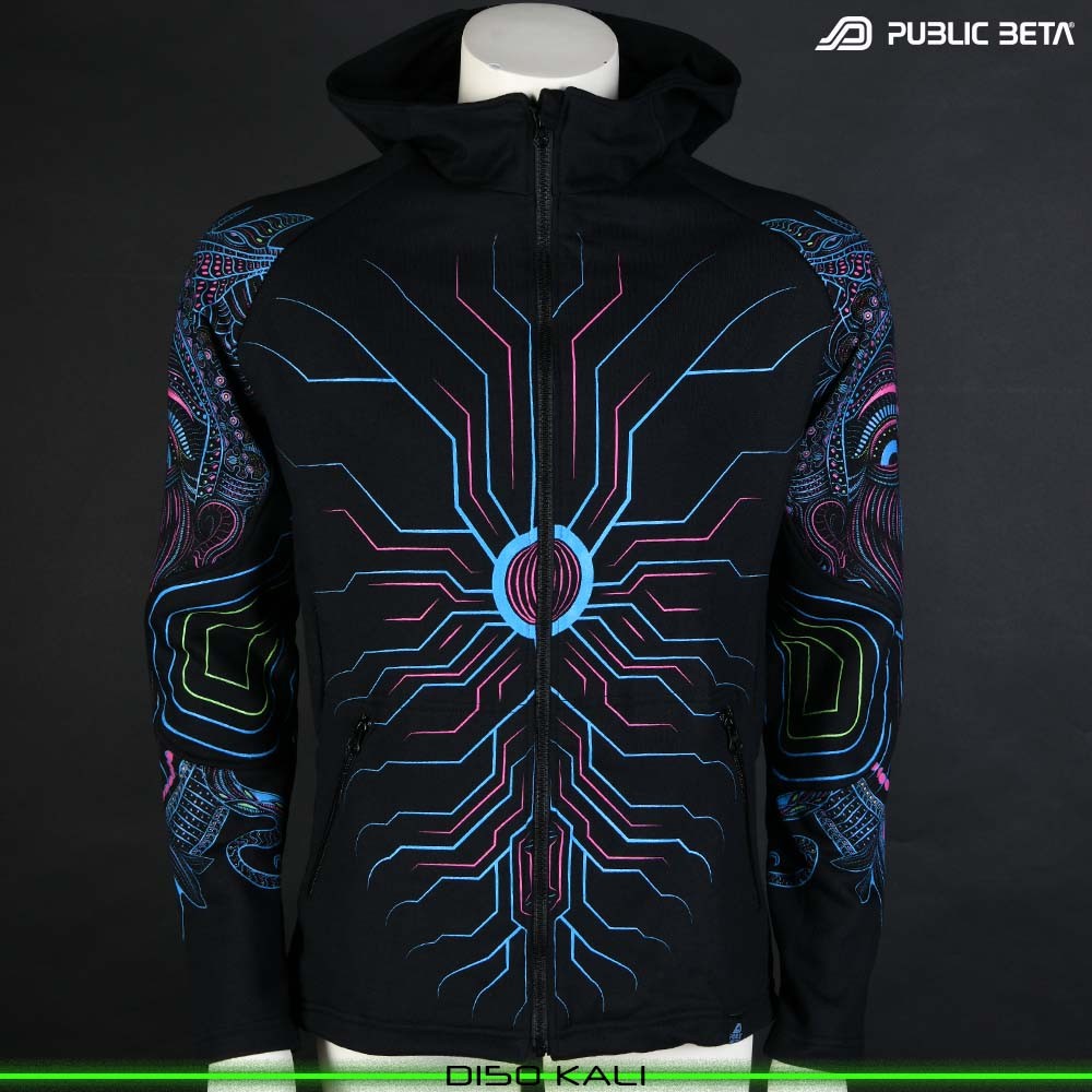 KALI Blacklight Art by Public Beta Wear