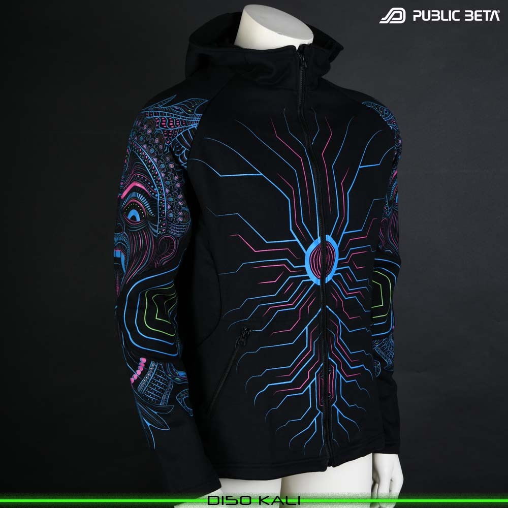KALI Blacklight Art by Public Beta Wear