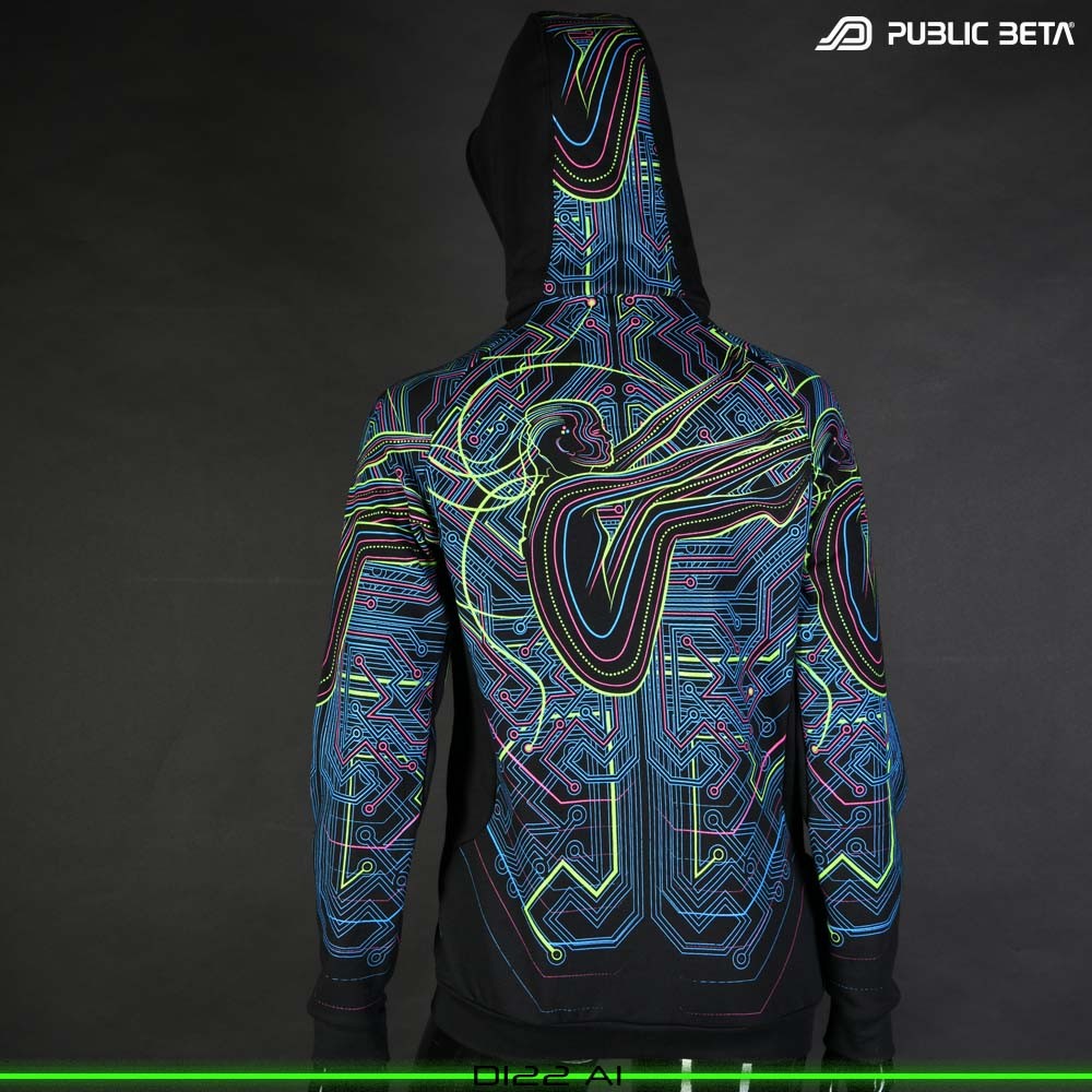 AI Psytrance Sweater by Public Beta Wear
