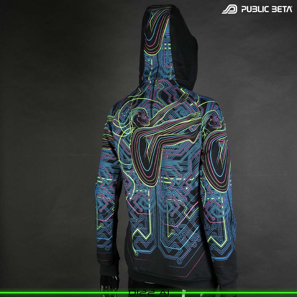 AI Psytrance Sweater by Public Beta Wear