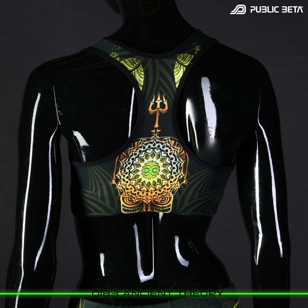 Ancient Theory D183 UV / Psychedelic Art Printed Active Top