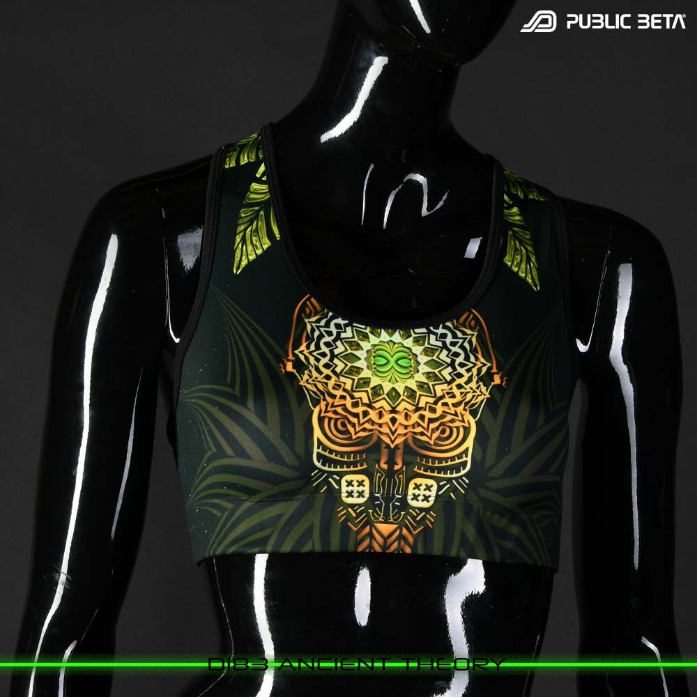 Ancient Theory D183 UV / Psychedelic Art Printed Active Top