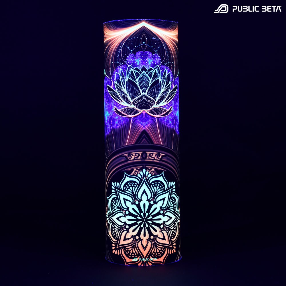 Glow in Blacklight Tube Bandana