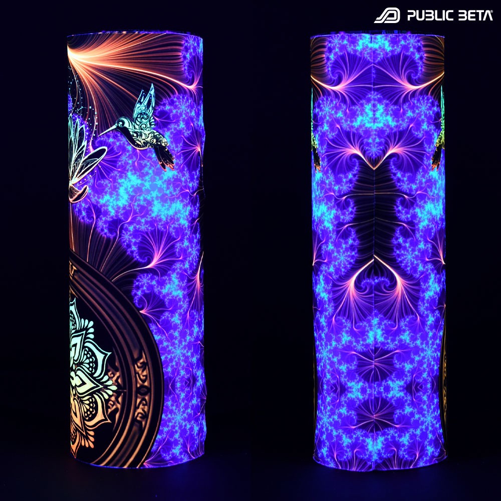 Energy Mutation D193 UV / Tube Bandana / UV Active Face Mask