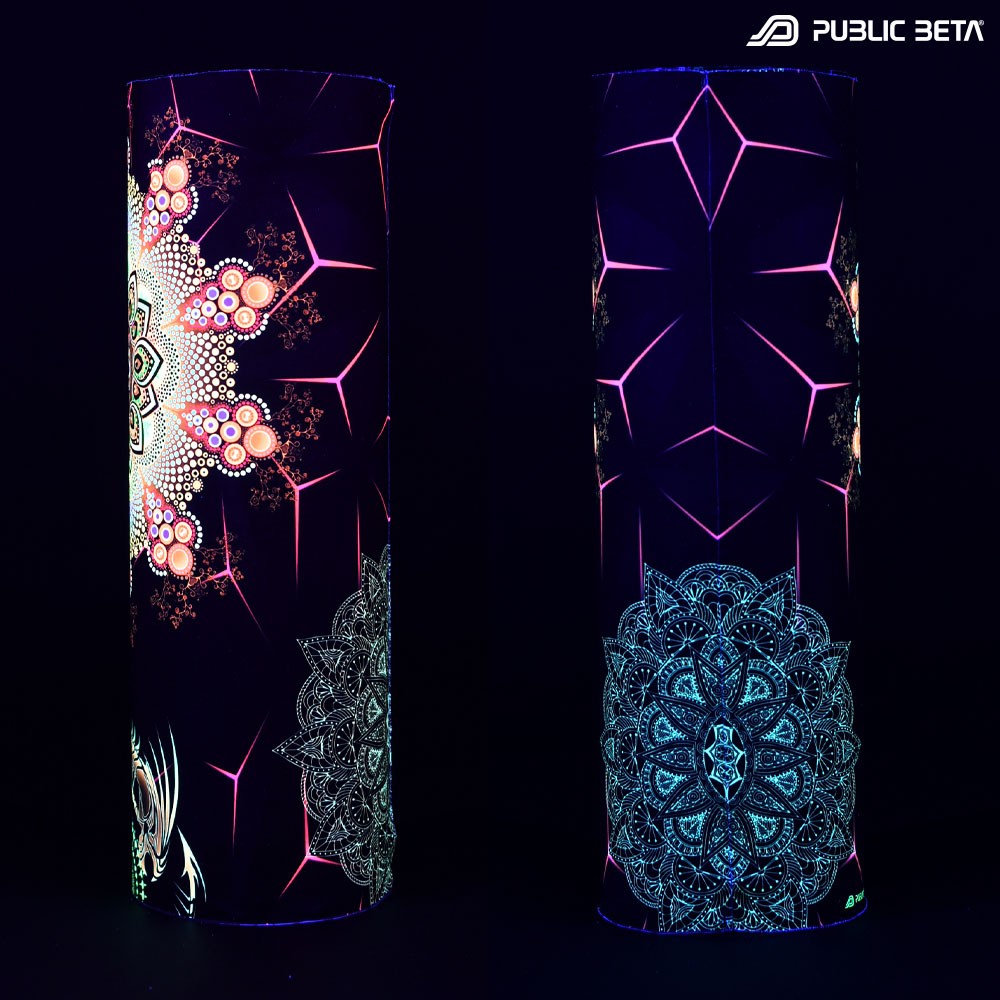 Glow in Blacklight Tube Bandana