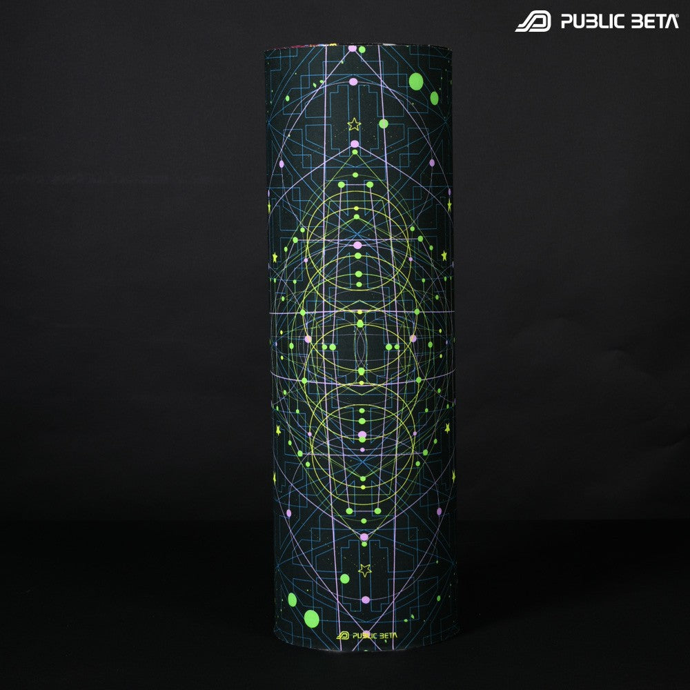 D199 Spectrum Glow In Blacklight Bandana